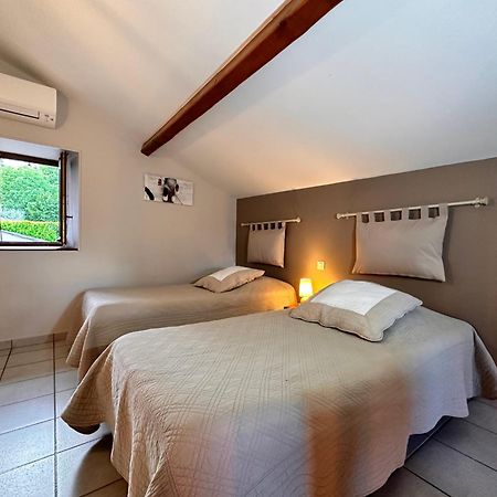 Chambres D'Hotes Les Clapas Chauzon Kamer foto