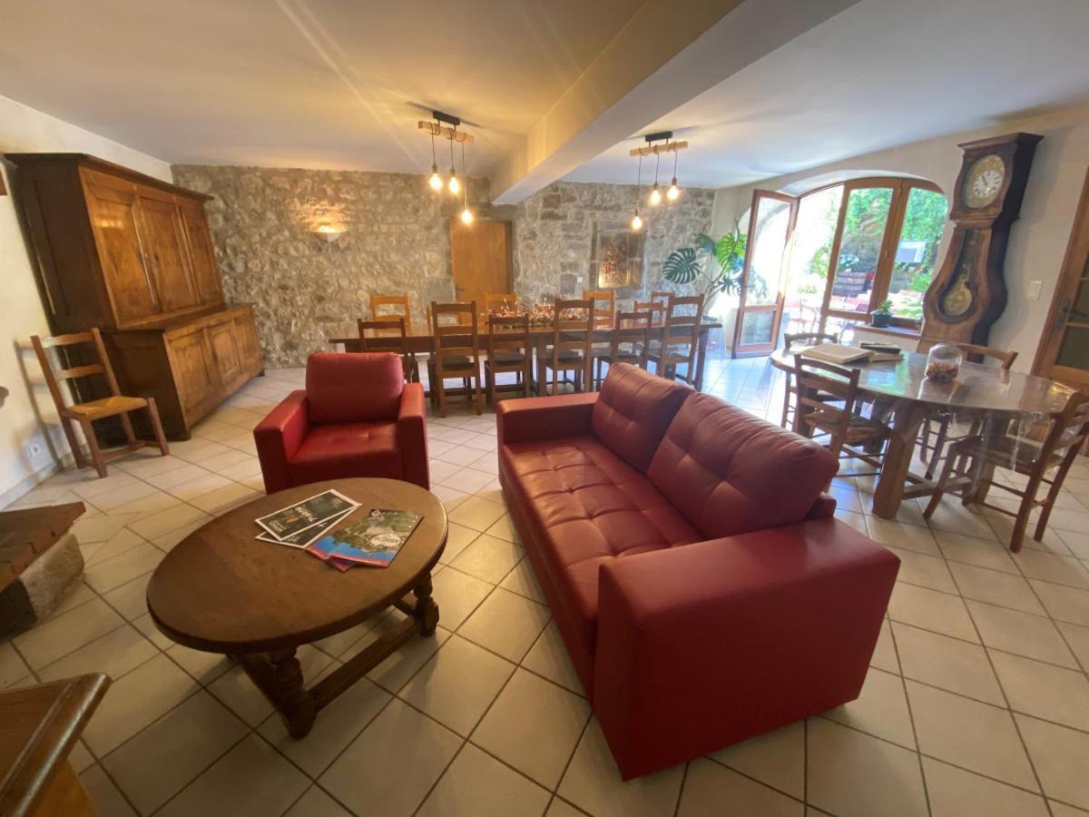 Chambres D'Hotes Les Clapas Chauzon Buitenkant foto