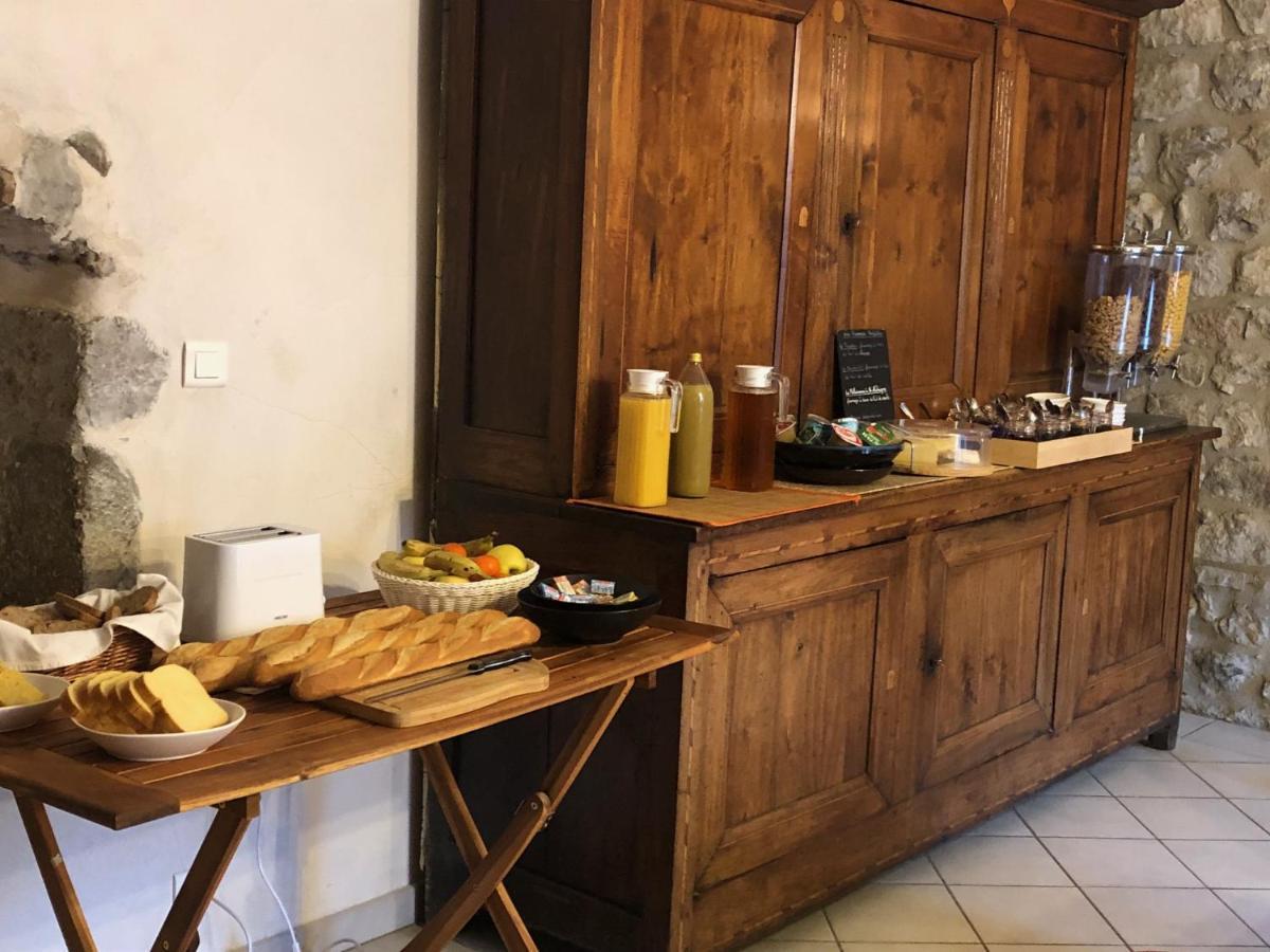 Chambres D'Hotes Les Clapas Chauzon Buitenkant foto
