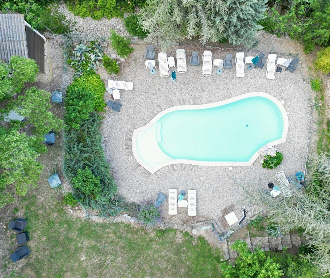 Chambres D'Hotes Les Clapas Chauzon Buitenkant foto