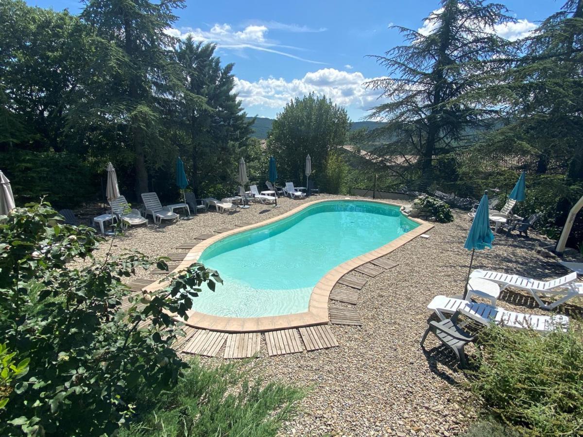 Chambres D'Hotes Les Clapas Chauzon Buitenkant foto