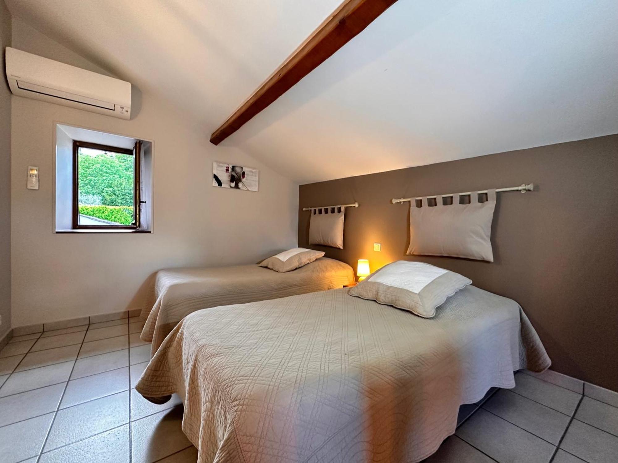 Chambres D'Hotes Les Clapas Chauzon Kamer foto