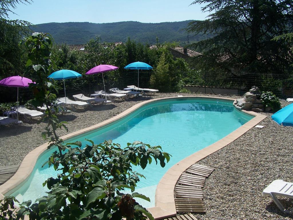 Chambres D'Hotes Les Clapas Chauzon Buitenkant foto