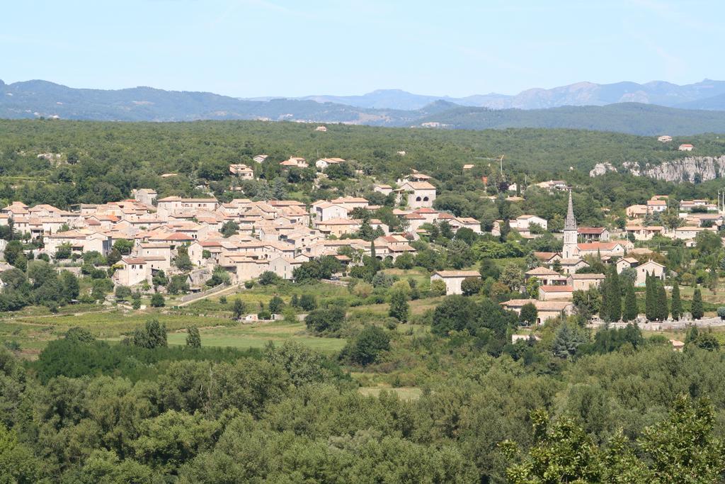 Chambres D'Hotes Les Clapas Chauzon Buitenkant foto